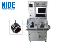 Nide Double Stations อุปกรณ์ทดสอบมอเตอร์สำหรับการทดสอบ Stator Working
