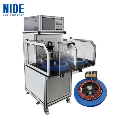 อัตโนมัติ Wheel Hub Motor Stator Tesing Machine เครื่องทดสอบการกระตุ้น