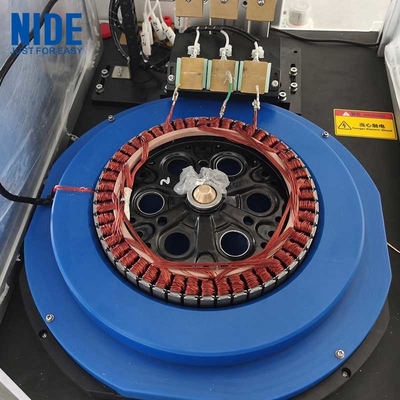 อัตโนมัติ Wheel Hub Motor Stator Tesing Machine เครื่องทดสอบการกระตุ้น