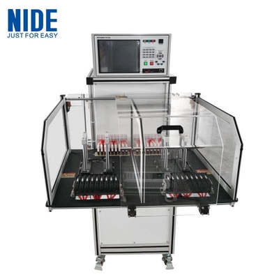 อัตโนมัติ BLDC มอเตอร์ล้อ Stator Tesing เครื่อง
