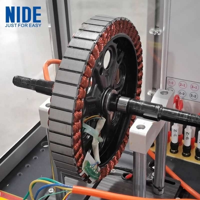 อัตโนมัติ BLDC มอเตอร์ล้อ Stator Tesing เครื่อง