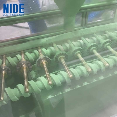 สายอัตโนมัติเคลือบผงไฟฟ้าสแตตติกสําหรับการแยกแกน stator มอเตอร์ brushless