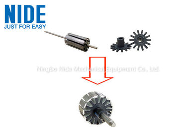 เครื่องม้วนขดลวด Armature แบบกำหนดเอง / เครื่องใส่แผ่นปลายพลาสติก