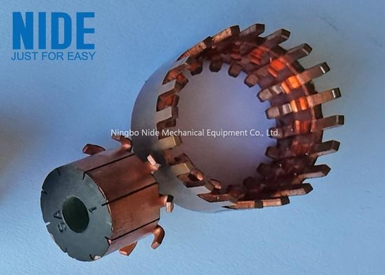 ODM 8 Segmented Dc Motor Collector สับเปลี่ยนสำหรับ Push Rod Motor