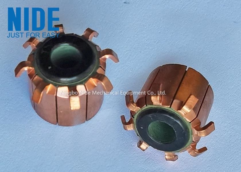 ODM 8 Segmented Dc Motor Collector สับเปลี่ยนสำหรับ Push Rod Motor